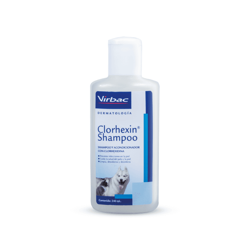 Virbac Shampoo Clorhexin x 240 mL