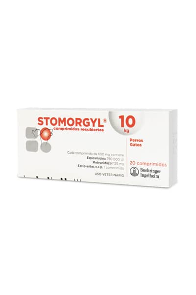 Stomorgyl Tabletas para Perros y Gatos