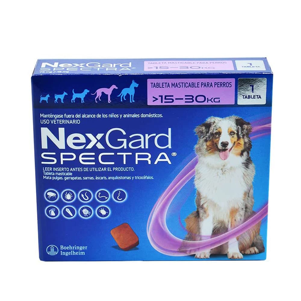 NexGard Spectra para Perros de 15 a 30 kg