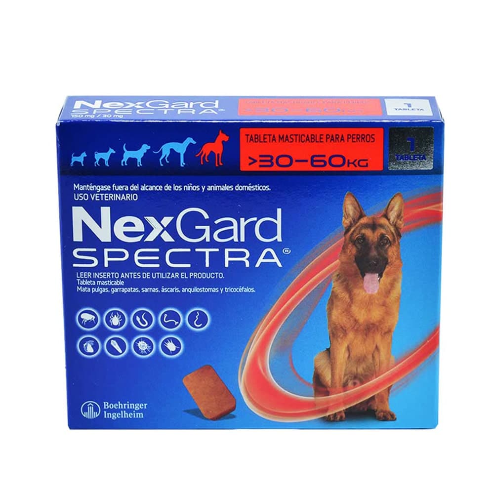 NexGard Spectra para Perros de 30 a 60 kg