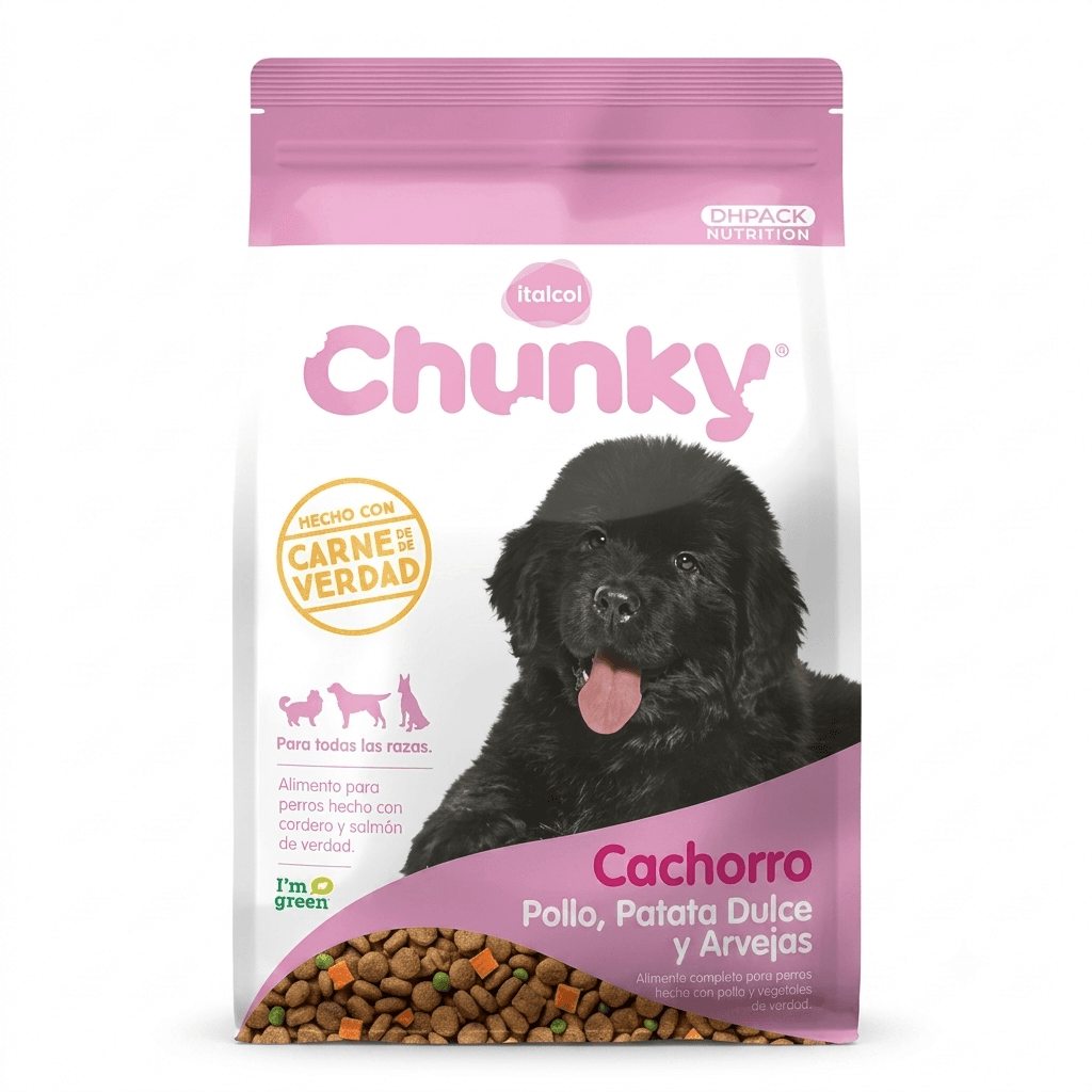 Chunky Cachorros Cordero, Arroz y Salmón 4 kg
