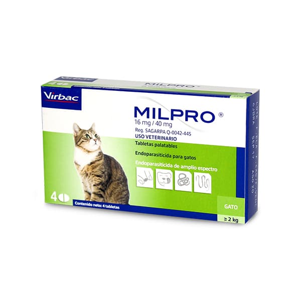 Milpro gatos x 1 tab