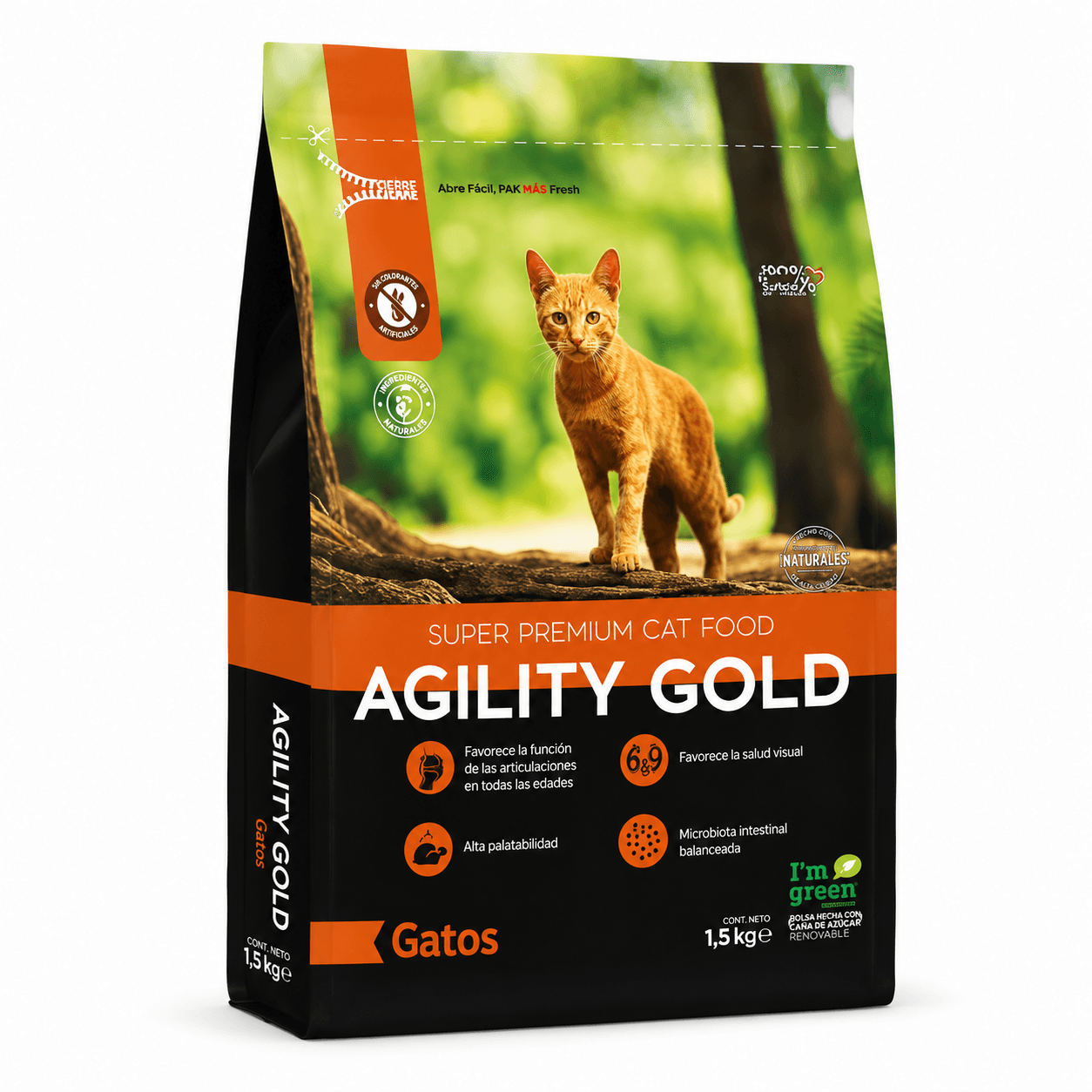 Agility Gold Gatos 1.5 kg