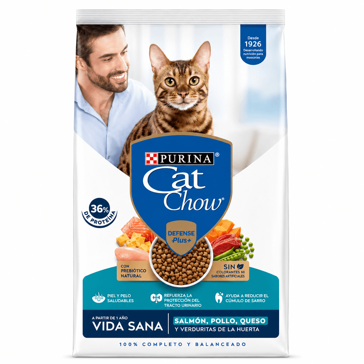Cat Chow Vida Sana Prebióticos 3 kg