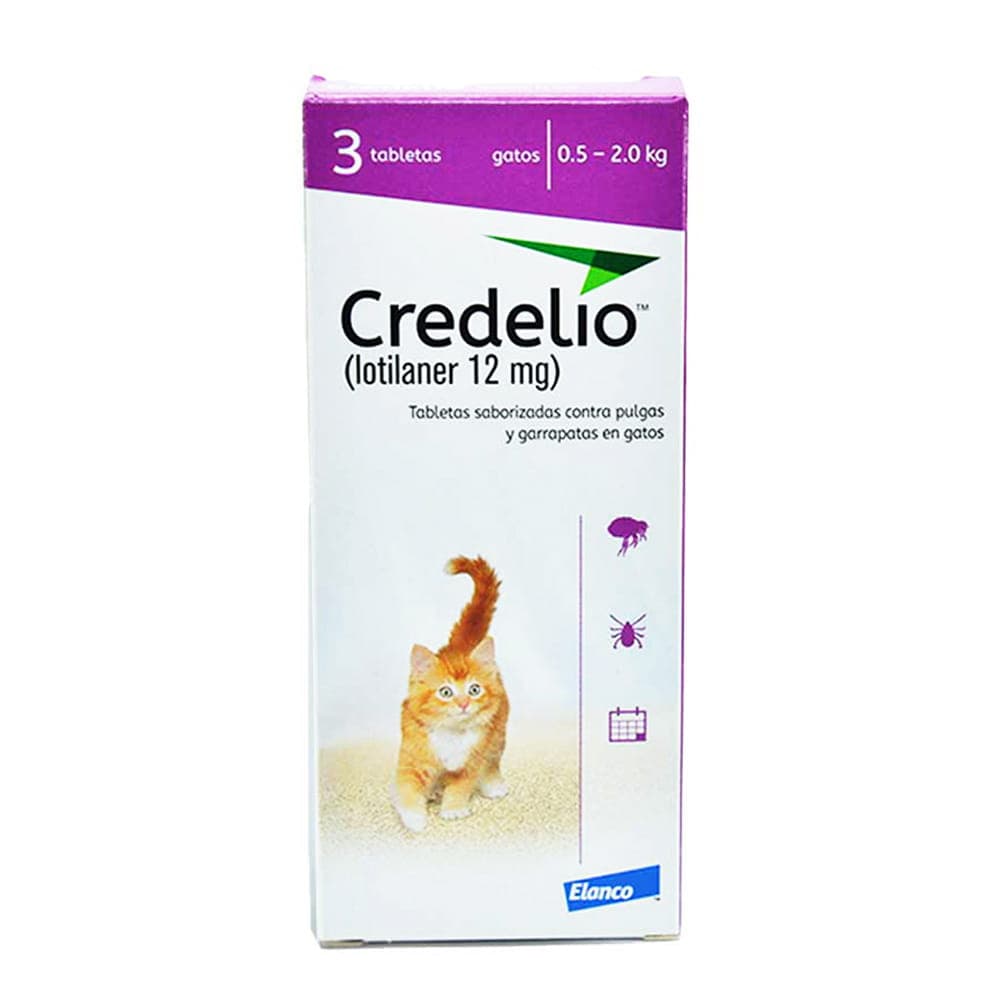 Credelio Antiparasitario Externo para Gatos de 0.5 a 2 kg