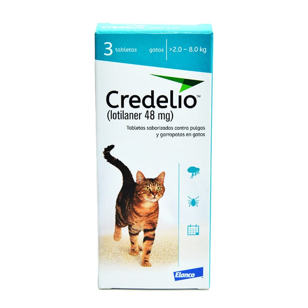 Credelio Antiparasitario Externo para Gatos de 2 a 8 kg