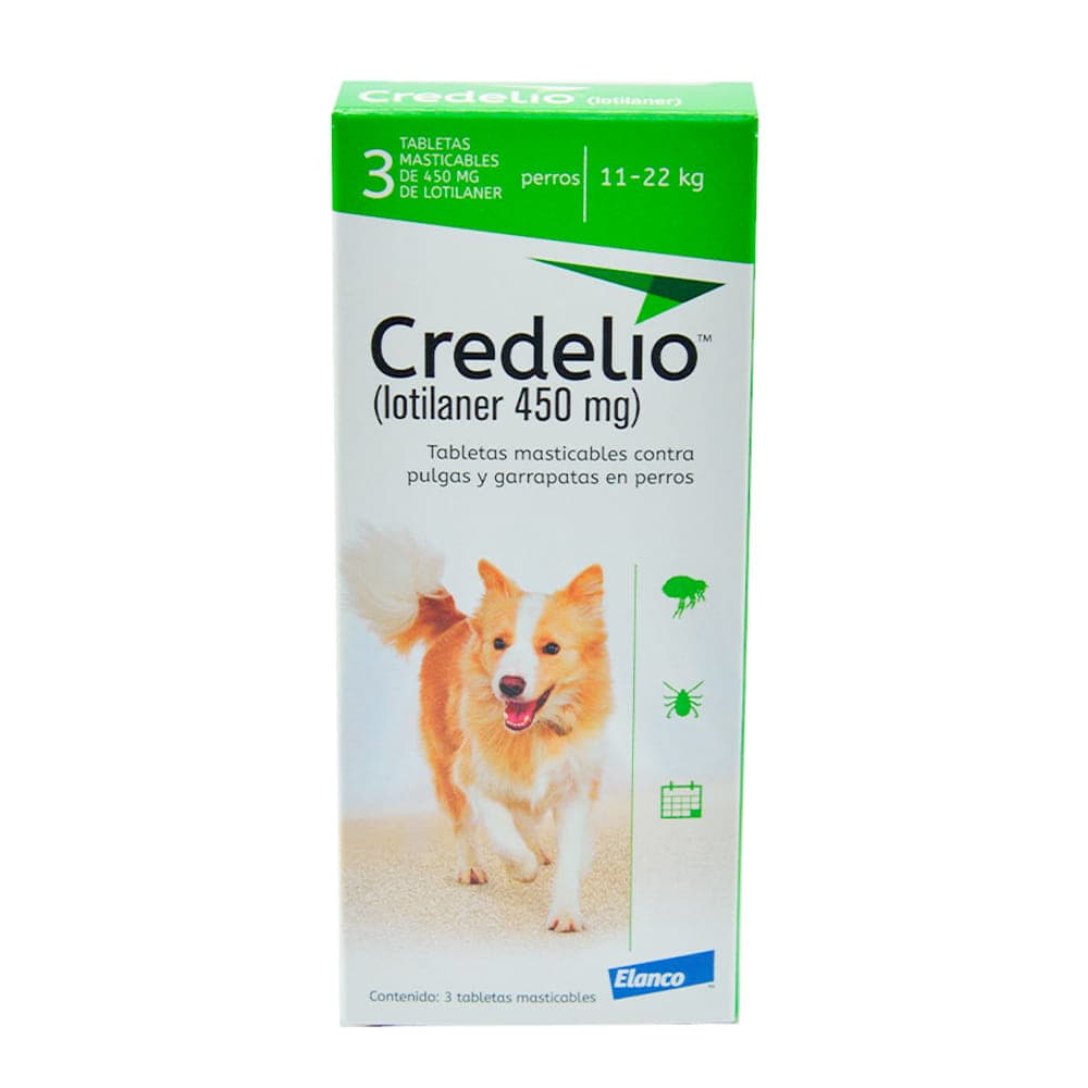 Credelio Antiparasitario Externo para Perros de 11 a 22 kg