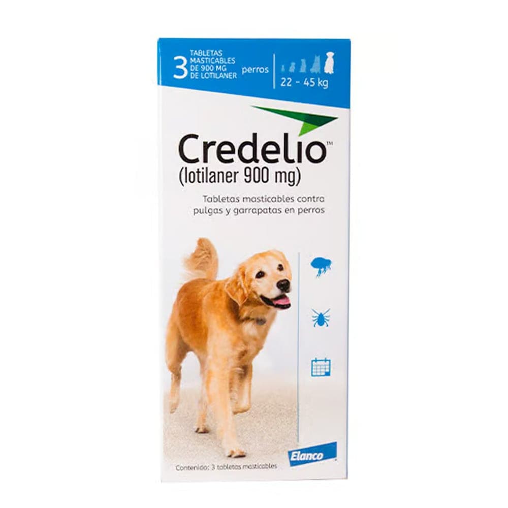 Credelio Antiparasitario Externo para Perros de 22 a 45 kg