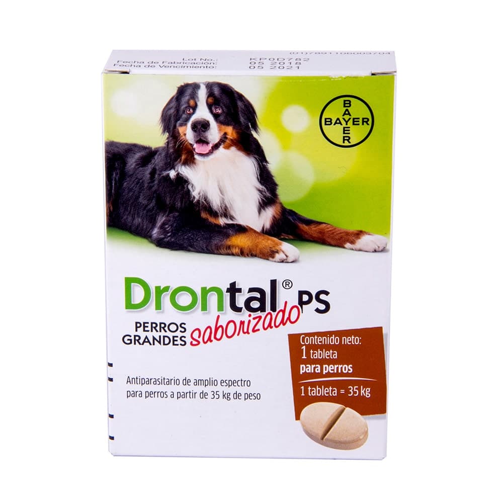 Drontal PS Antiparasitario Interno para Perros Grandes